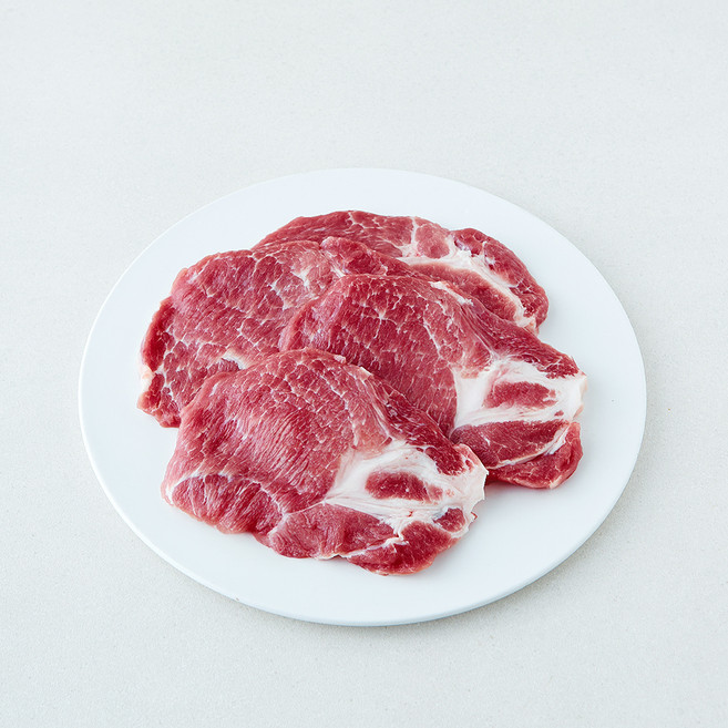 무항생제 인증 한돈 목심 구이용 (냉장), 500g, 1개