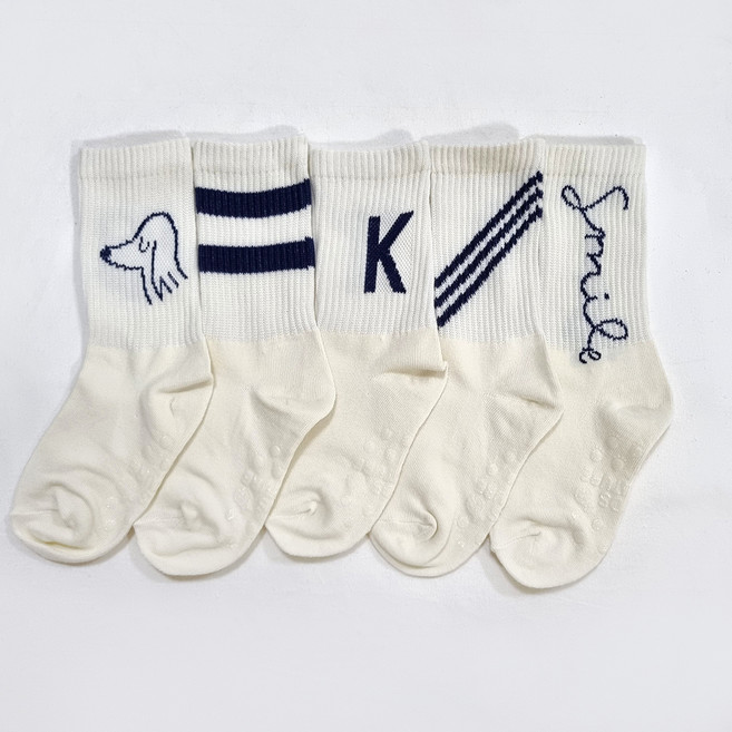 디어삭스 아동용 리드 양말 5종 세트