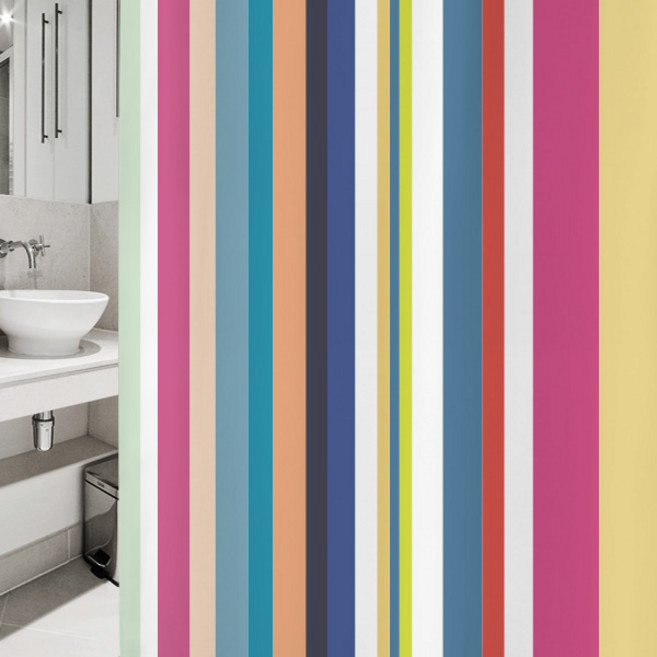 수풀 샤워 커튼 북유럽 스타일 1800 x 1880 mm sc16 + 플라스틱 고리 12p + 화이트 커튼봉, 1세트