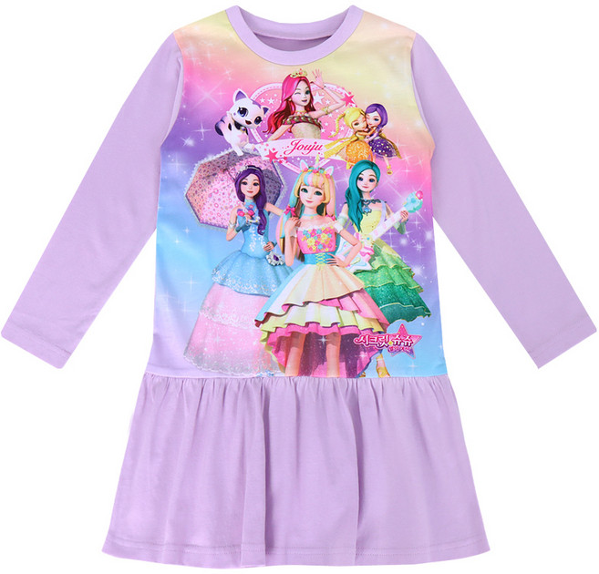 시크릿쥬쥬 여아용 베라 이지 9부 원피스