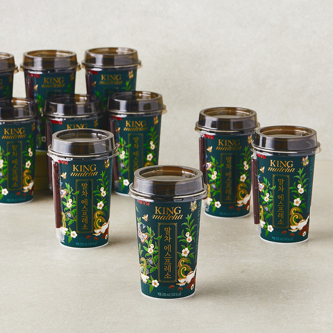 서울우유 킹 말차에스프레소, 10개, 200ml