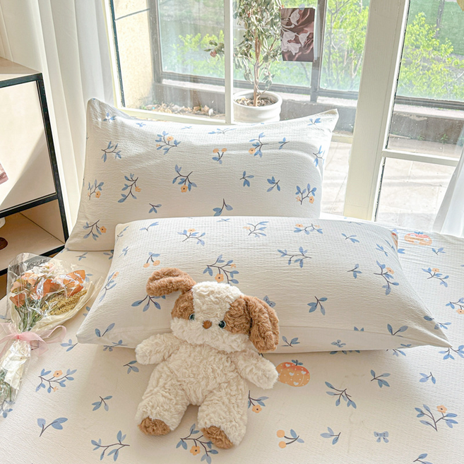 Roylife 清新棉質枕頭套