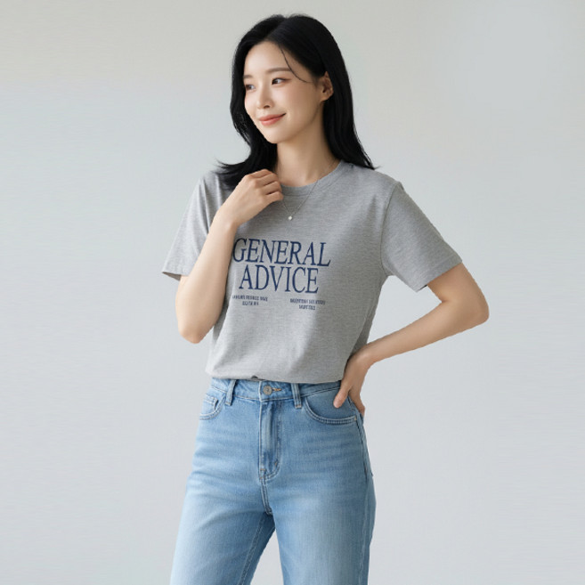 레몬소울 여성용 GENERAL 반팔 티셔츠