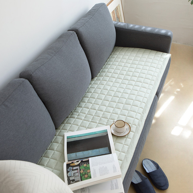 이블랑 순면 고정 소파패드 3단