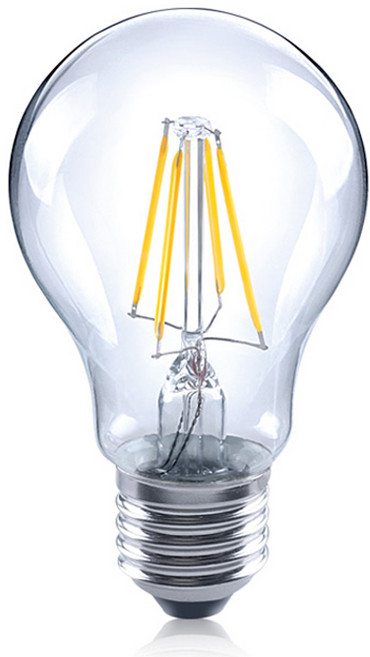 루미앤 뉴올빔 투명 LED 에디슨 전구 26베이스 6W LA60C6-6500, 주광색, 1개