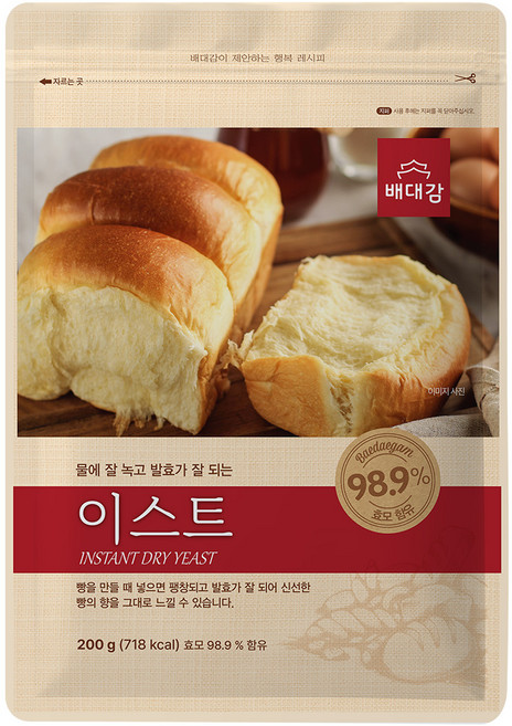 배대감 이스트, 200g, 1개