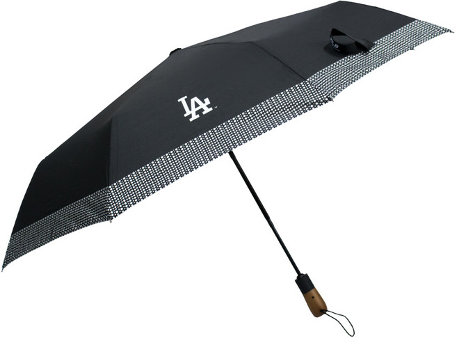 MLB LA다저스 보더패턴 3단자동우산 + 커버세트