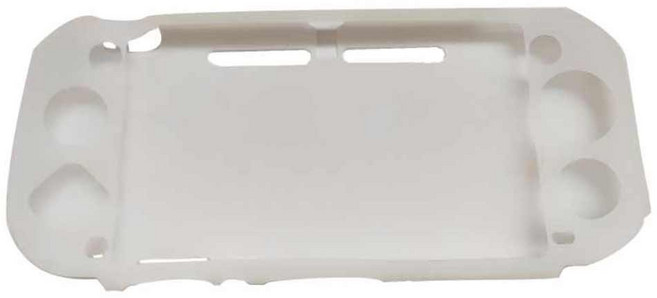 닌텐도 스위치 라이트 케이스 파스텔 크리스탈 액상 실리콘 TPU 젤리 케이스 화이트, 1개