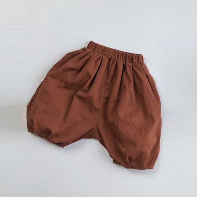 꼰띠키즈 아동용 통기성 둥근핏면바지