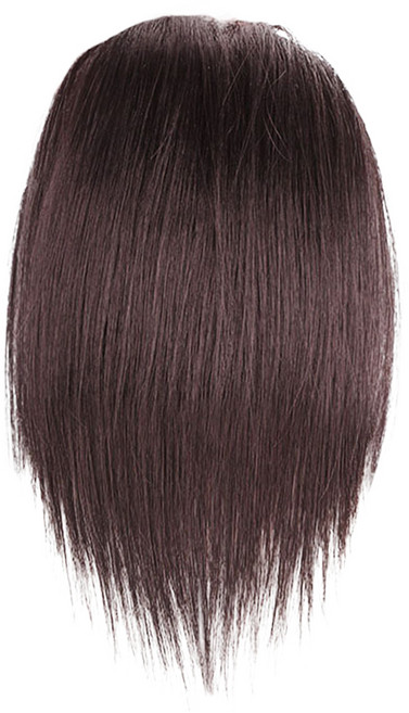 하이유니 헤어뽕 정수리 붙임머리 피스 8 x 25 cm, 다크브라운, 1개