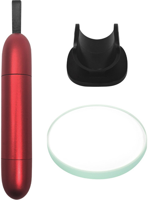 월드크린 차량용 비상 탈출 망치 캡슐컷, 1개, 레드