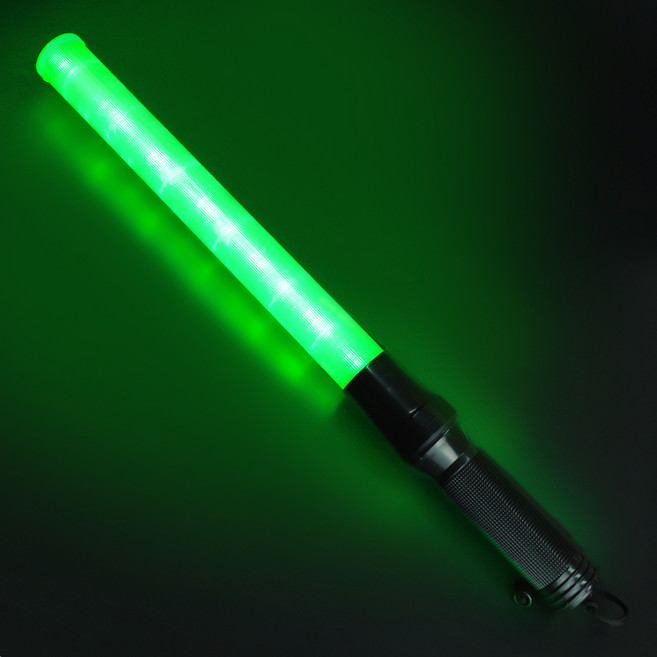 비에이비오 LED 고휘도 파티 경광 응원봉 54cm, 그린, 1개