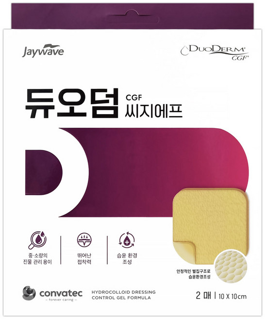 듀오덤 제이웨이브 씨지에프 CGF 벌집폼밴드 2p, 1개