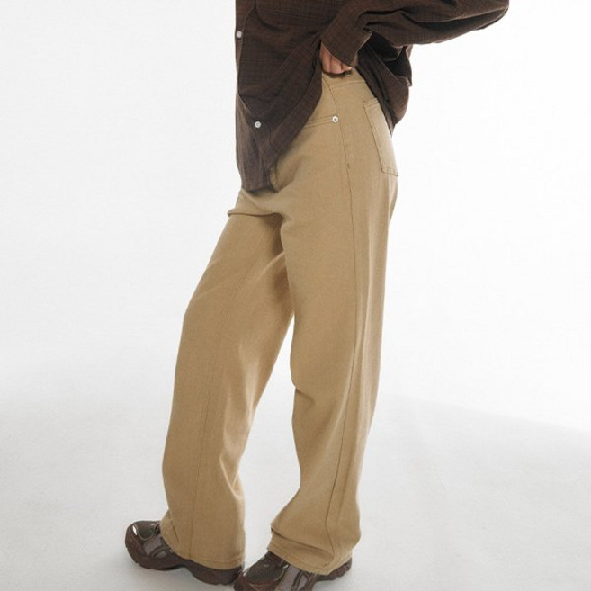 슈가펀 여성용 숏/기본/롱 기장 마브 데일리 와이드 팬츠