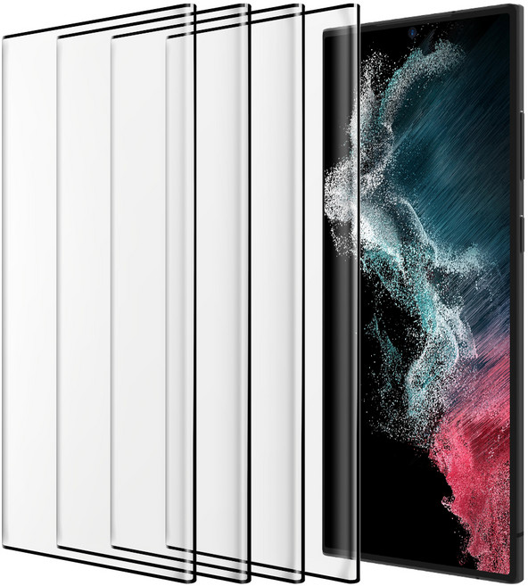 모란카노 플래쉬 강화유리 액정보호필름 4매, 1개