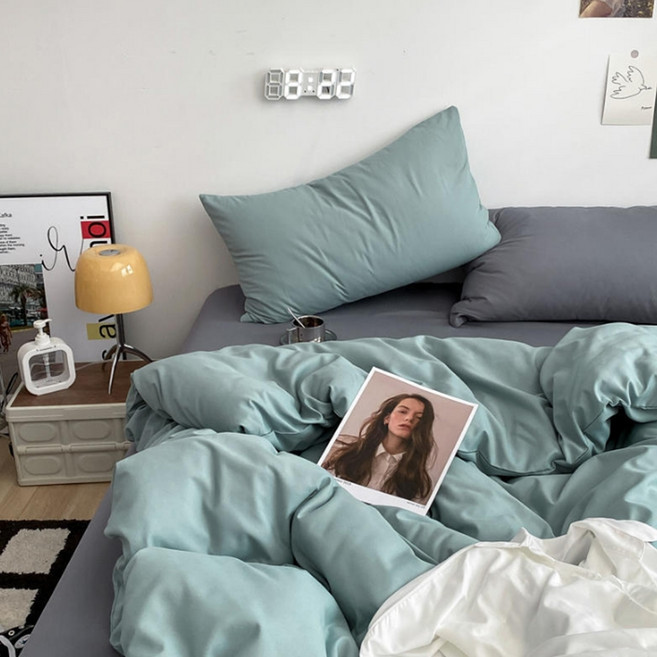 콩 데이소이 믹스 앤 매치 침대 이불 일반 시트 커버 세트