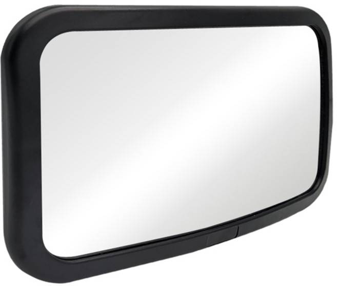 꼬사 차량용 카시트 안전 후방거울, 블랙, 1개