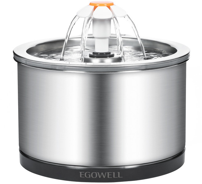 이고웰 올 스테인레스 펫 정수기 2.5L, 혼합색상, 1개