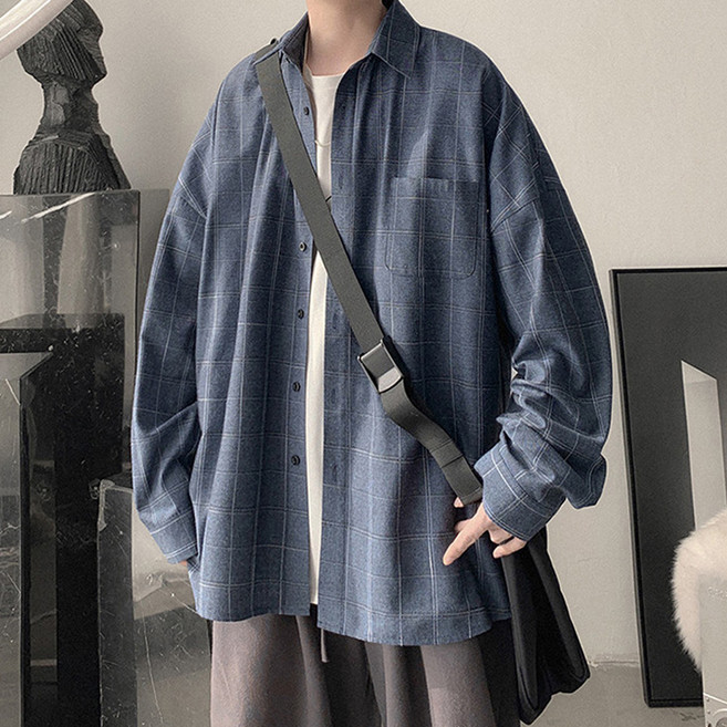MarketA 男士格紋襯衫 T25SS3-A1792