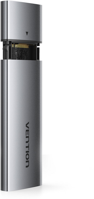 벤션 M.2 NGFF SSD SATA 고속 외장 케이스, KPFH0, 1개