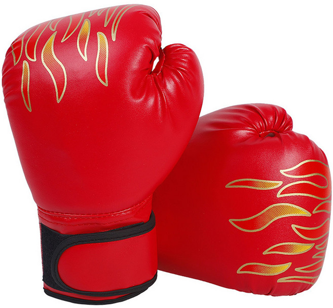 Hisplan 練習用拳擊手套, 紅色, 1個