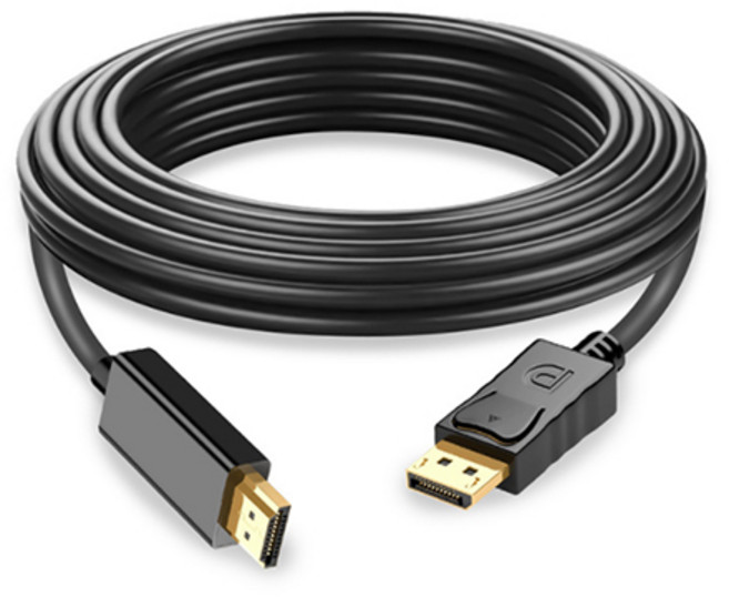 미니 아이폰 아이패드 hdmi 2.1 / DP1.4 C타입 케이블 DP1.2TOHDMI 4k60hz, 1개, 2m