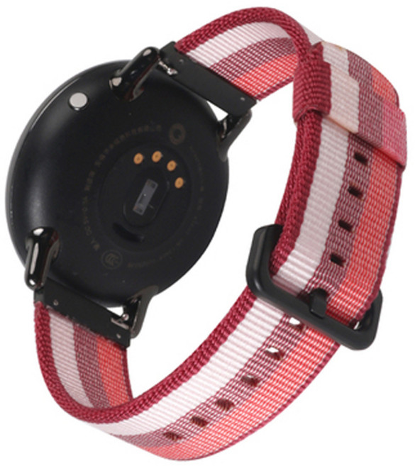 루프백 스포츠 스마트워치 스트랩 45/46/22mm, 핑크/레드, 1개