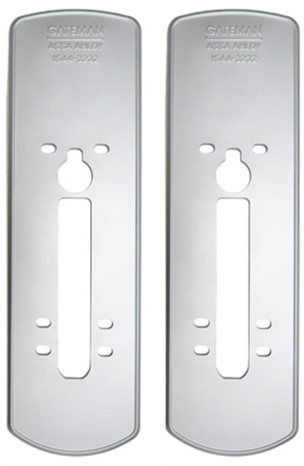 게이트맨 디지털도어락 전용 숏타입 보강판 앞 + 뒤 세트, 1세트