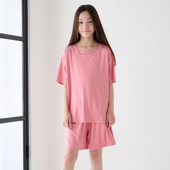 메종마밤 아동용 학생 라운드 5부 상하의 세트