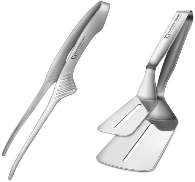 바겐슈타이거 쯔바이 스텐 뒤집개 + 슈탠더집게 세트, 1세트