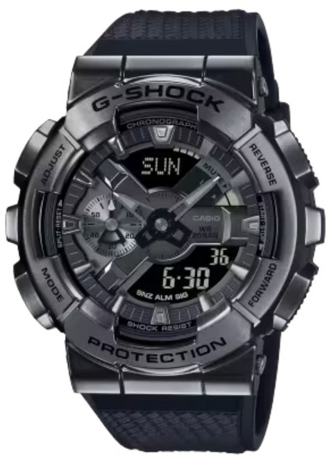 CASIO 卡西歐 G-SHOCK 奢華百搭雙顯錶