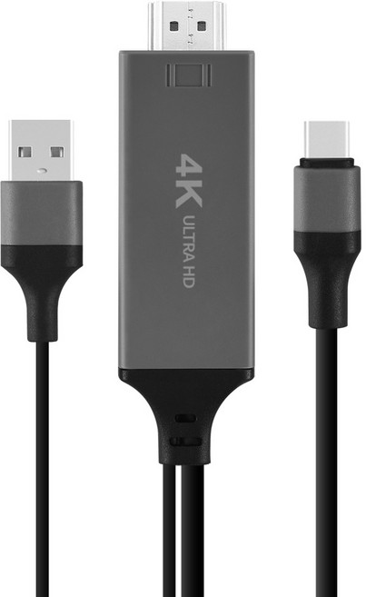 엑토 타입 C to HDMI 미러링 케이블 HDMI-07, 혼합색상, 1개