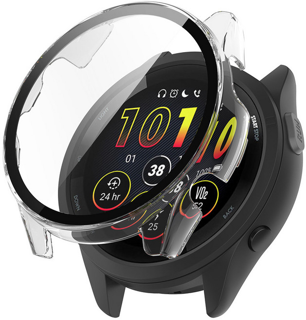 스페이스쉴드 가민 포러너 165 호환 올인원 케이스, 투명, 1개