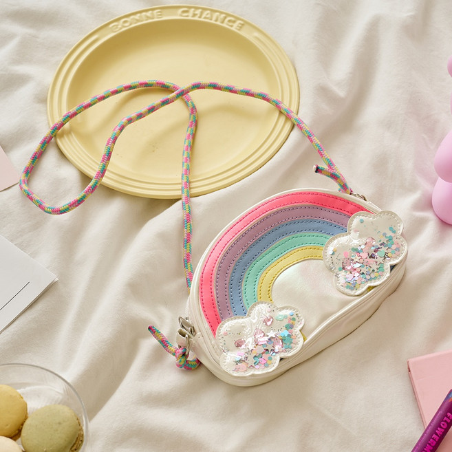 모던하우스 프린세스 샤이니 레인보우 크로스백