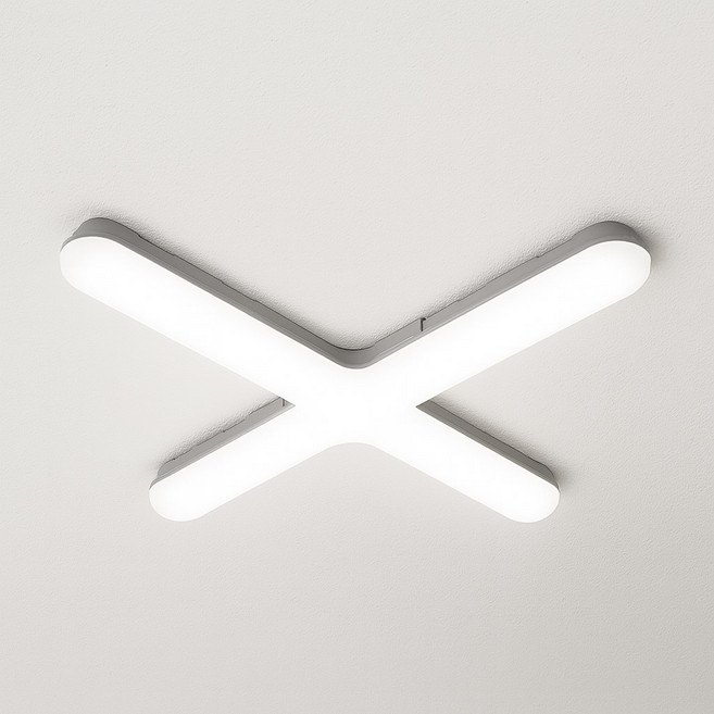 루미트론 LED 십자등 60W, 화이트 + 주광색 하얀빛