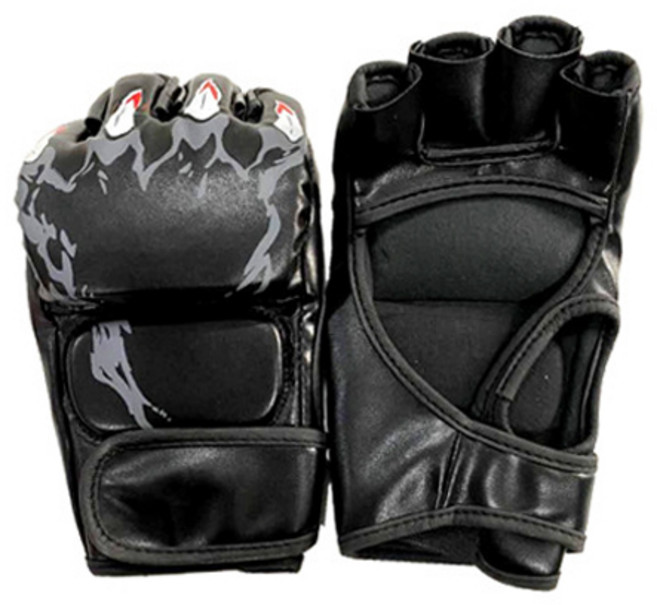 블럭마트 격투기 글러브 양손세트, 블랙, 1개