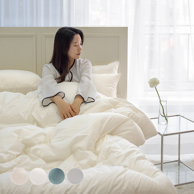 그래이불 국내산 순수 오가닉 코튼 호텔 침구 풀세트