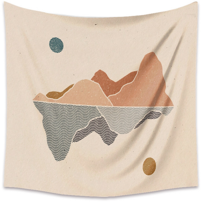 오저씨 태피스트리 패브릭 포스터 MO25, 130 x 150 cm