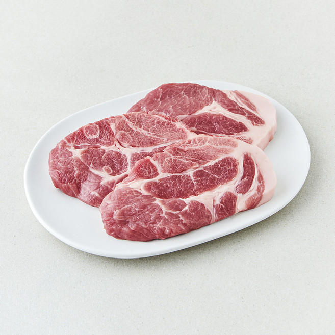 목우촌 한돈 목심 생 구이용 (냉장), 1개, 500g