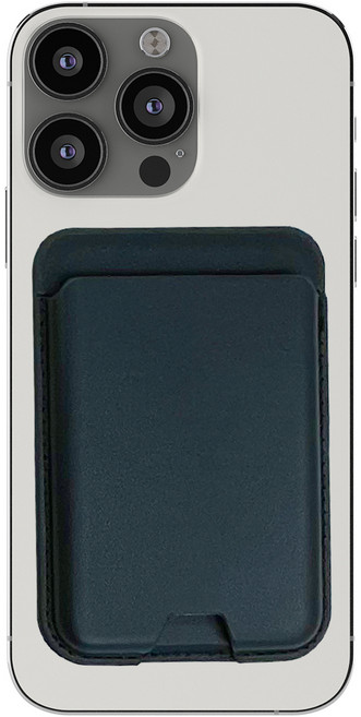 요이치 매그 클립 마그네틱 맥세이프 휴대폰 카드 지갑, 블랙, 1개