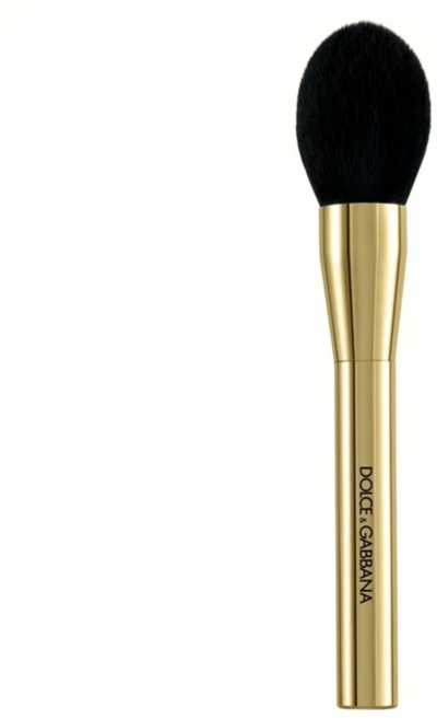 Dolce&Gabbana 奢金蜜粉高光刷, 金色刷柄 + 黑色刷毛, 1個