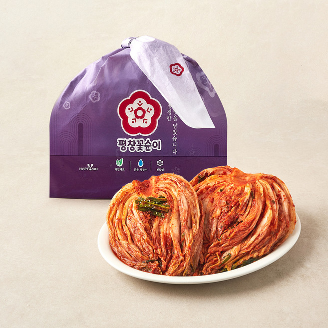 평창꽃순이 고랭지 황태 김치, 2.5kg, 1개