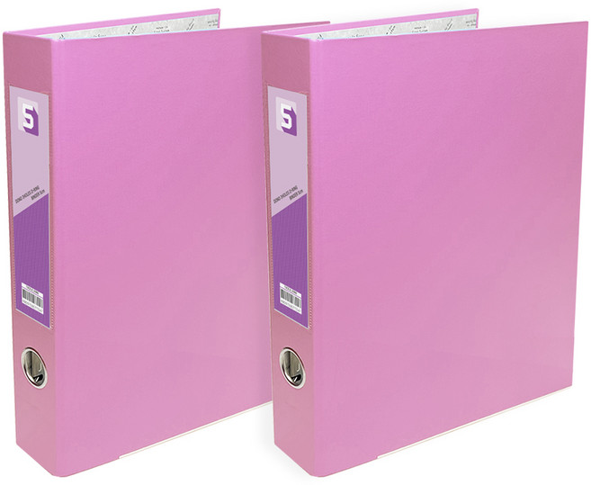 투코비 도노 D링 바인더 3공 A4 5cm, 보라, 2개