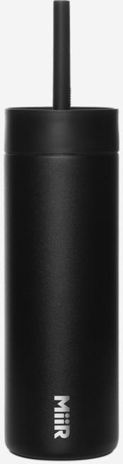 MiiR Sipper 스트로우 보틀, 블랙, 1개, 473ml