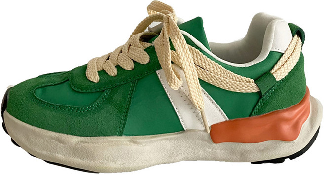 엘쏘 빈티지 어글리 통굽 여성 스니커즈