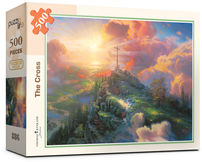 [퍼즐라이프] 십자가 직소퍼즐 PL886, 혼합색상, 500피스
