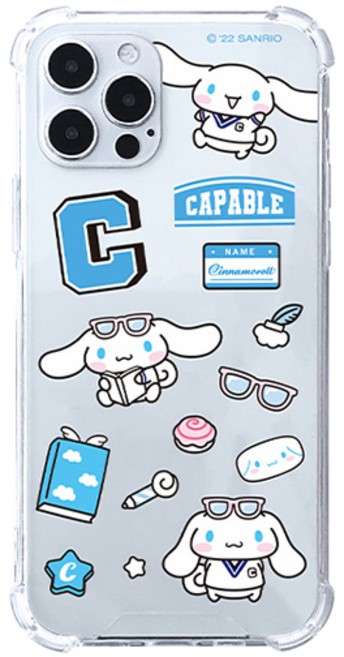 친구들 에어범퍼 클리어 학교 시리즈 휴대폰 케이스