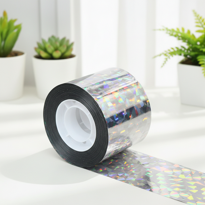 조인메이드 조류 퇴치 과수원 반사 테이프 B A 48mm x 50m, 2개