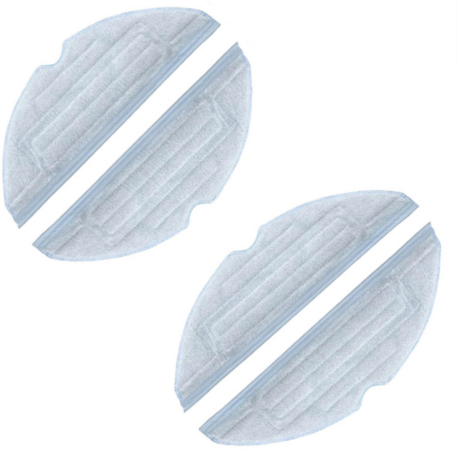 누심비 샤오미 로보락 s7 로봇청소기 오토엠티도크 물걸레 리필 교체용, 4개