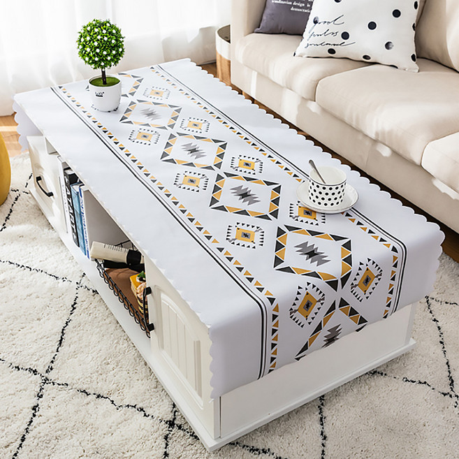 알럽홈 방수 사이드 웨이브 가구 러너, TYPE1, 1개